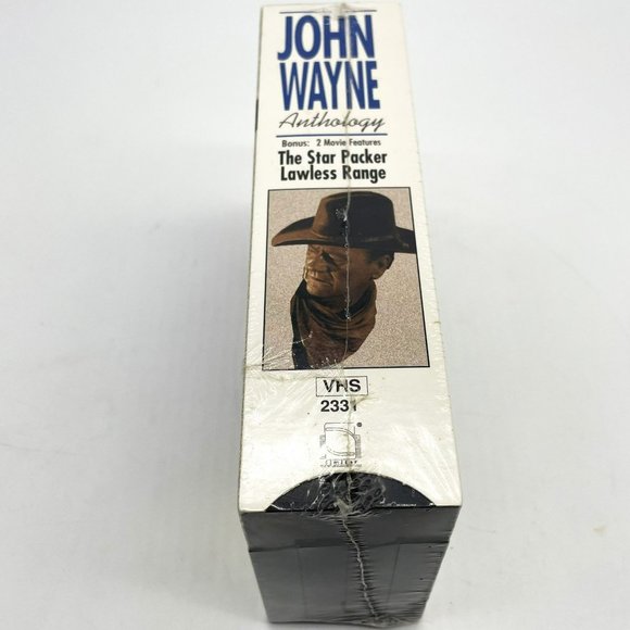John Wayne Anthology "The Duke" Factory Sealed VHS Double Feature Movie + Bonus - Picture 4 of 7